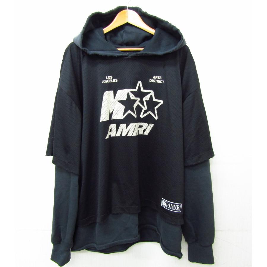 AMIRI アミリMA フーディ ブラック サイズS Amiri MA Quad Full-Zip Hoodie | Saks Fifth Avenue