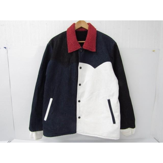 THREE FACE スリーフェイス ボアジャケット クレイジーパターン SIZE:L 