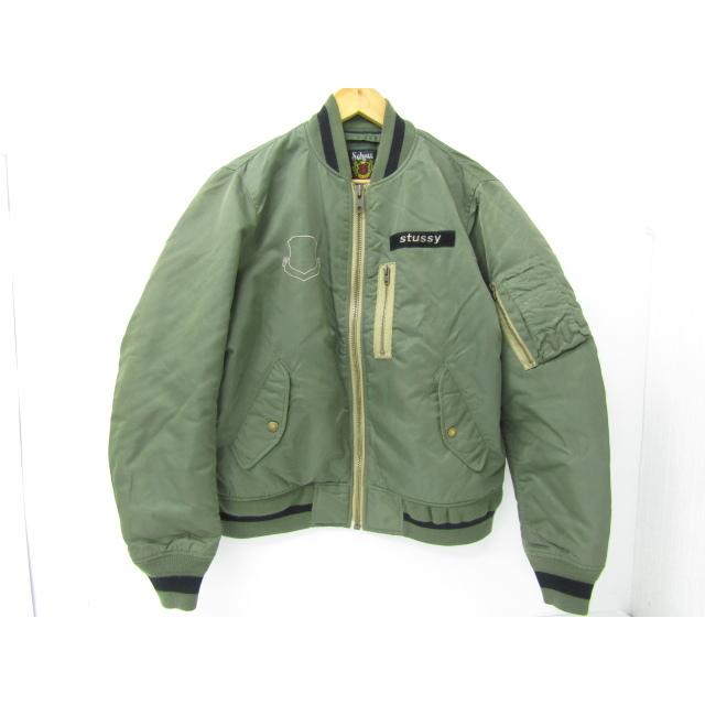 STUSSY Stussy ステューシー × Schott ショット MA-1 Jacket STUSSY Stussy ステューシー × Schott ショット MA-1 Jacket