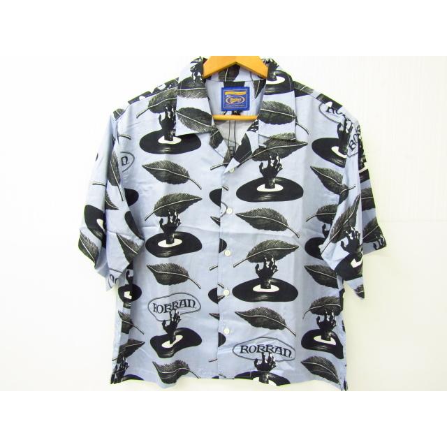 ROKKAN ロッカン O.C.EXTRA_SHORT LENGTH COLLAR SHIRT レーヨンシャツ 