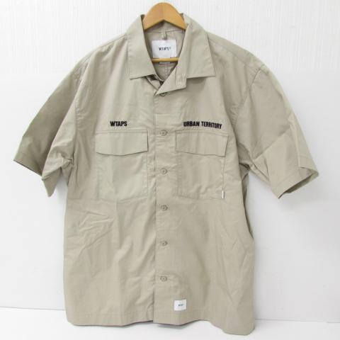 WTAPS ワークシャツ WTAPS（ダブルタップス） BUDS SS COTTON TWILL SHIRT ワークシャツ