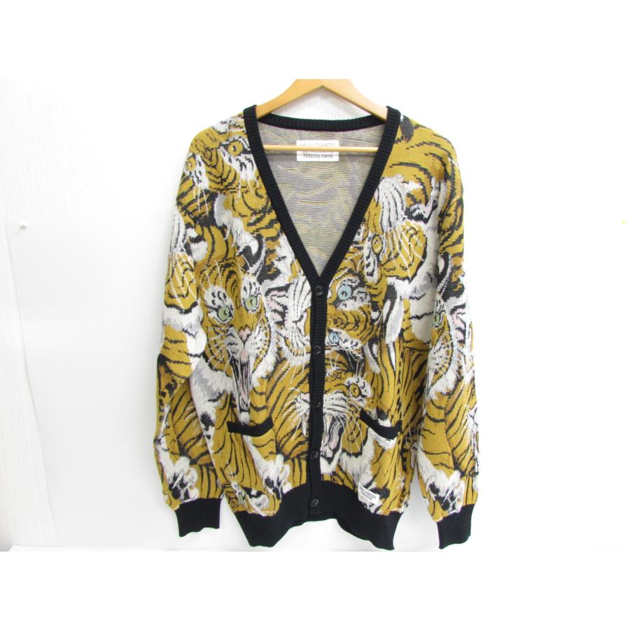 WACKO MARIA ワコマリア TIM LEHI JACQUARD CARDIGAN タイガー柄 WACKO MARIA ワコマリア TIM LEHI JACQUARD CARDIGAN タイガー柄