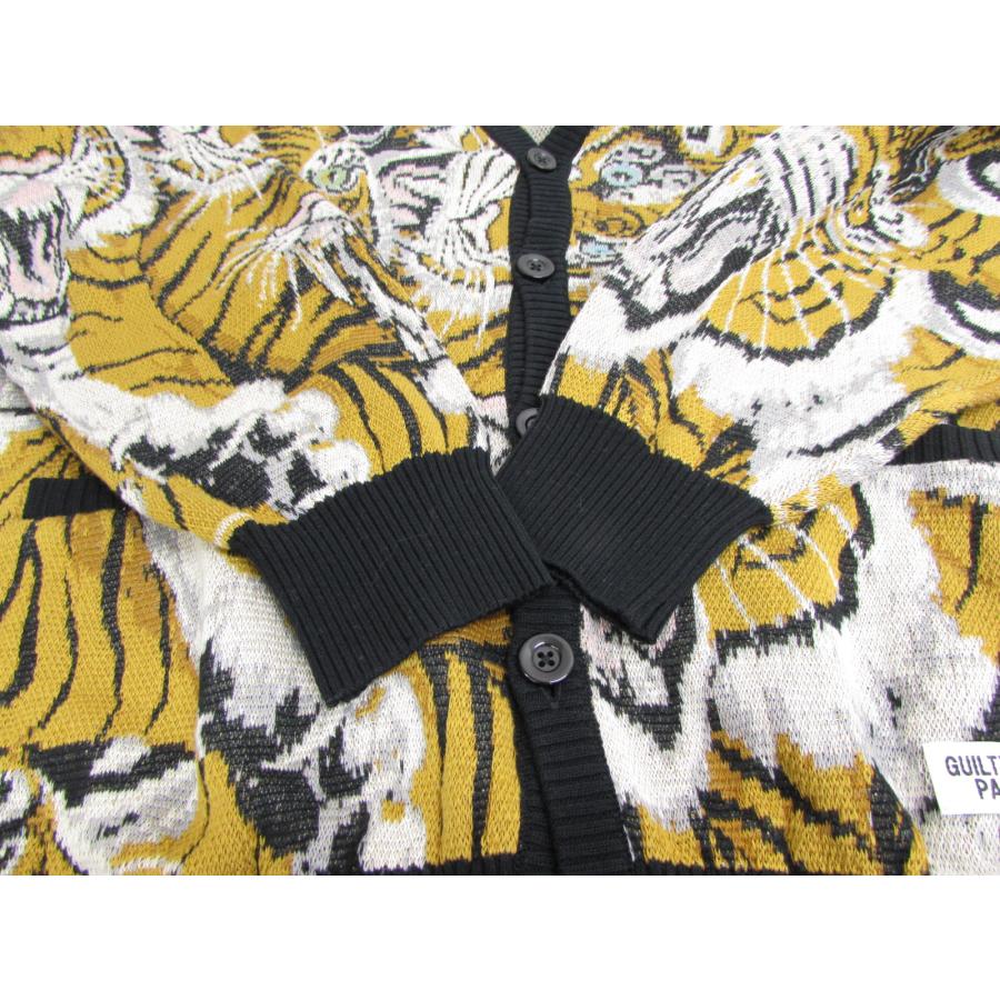 WACKO MARIA ワコマリア TIM LEHI JACQUARD CARDIGAN タイガー柄 WACKO MARIA ワコマリア TIM LEHI JACQUARD CARDIGAN タイガー柄
