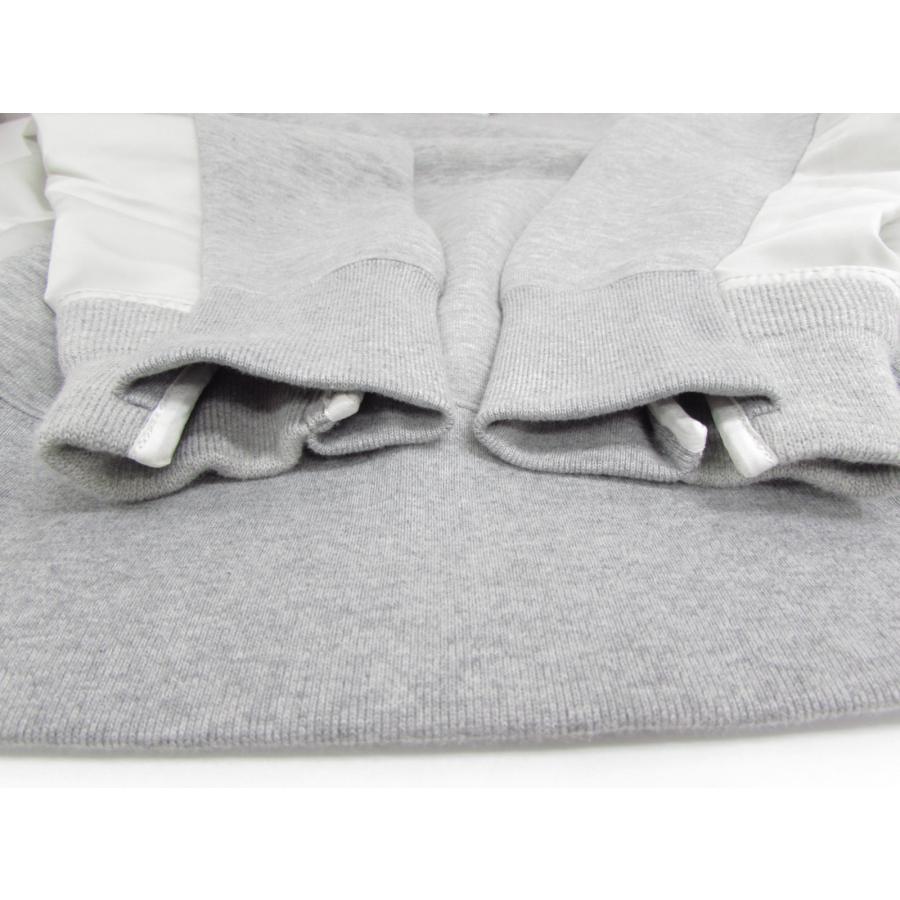 sacai サカイ Sponge Sweat MA-1 Pullover 再構築 ドッキング sacai サカイ Sponge Sweat MA-1 Pullover 再構築 ドッキング