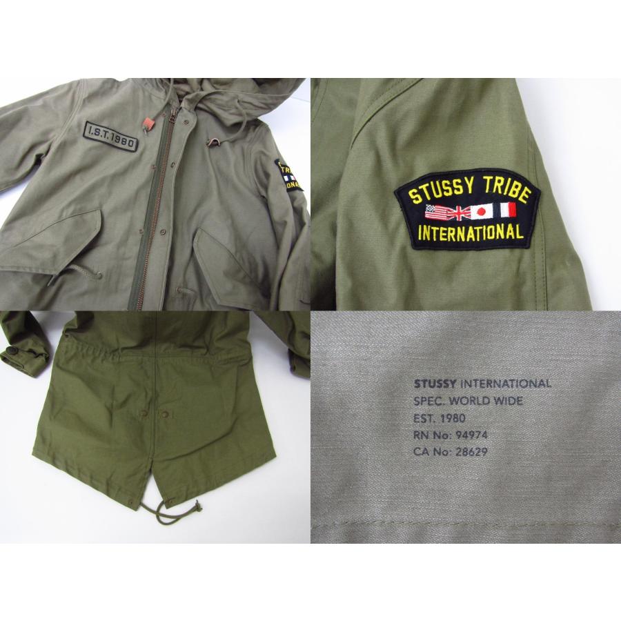 STUSSY ステューシー モッズコート ミリタリージャケット M-51 STUSSY ステューシー モッズコート ミリタリージャケット M-51