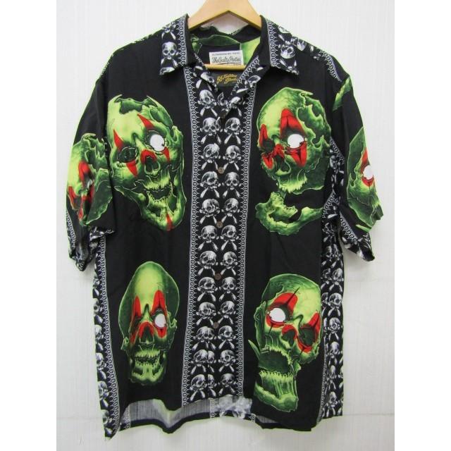 WACKO MARIA ワコマリア 56 TATTO STUDIO HAWAIIAN SHIRT ダブルネーム 