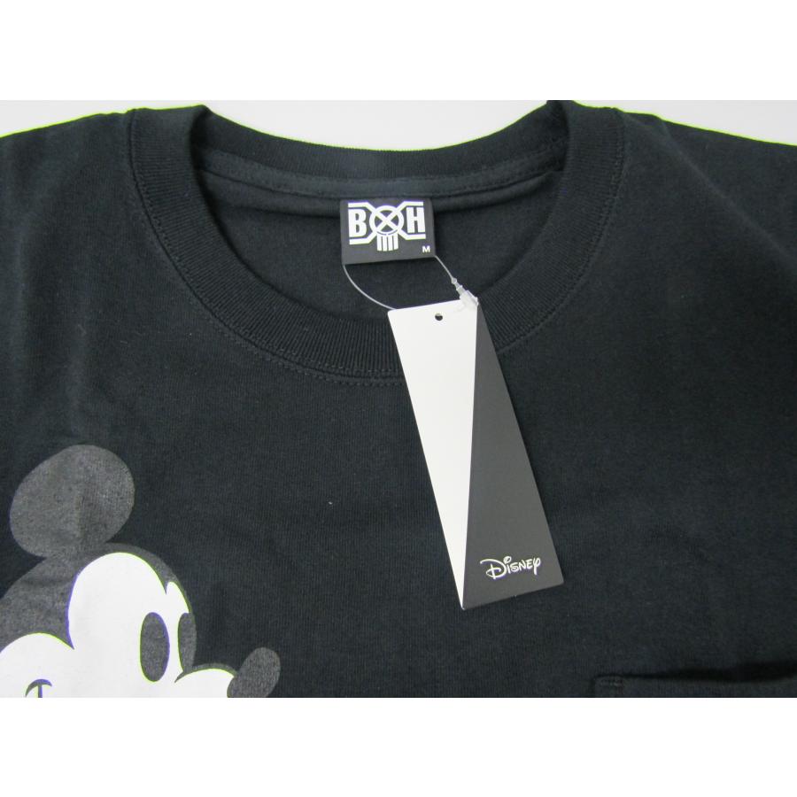 BOUNTY HUNTER Disney バウンティーハンター ディズニー 半袖Tシャツ ミッキー ポケット ⊥FG6555｜thrift-webshop｜07