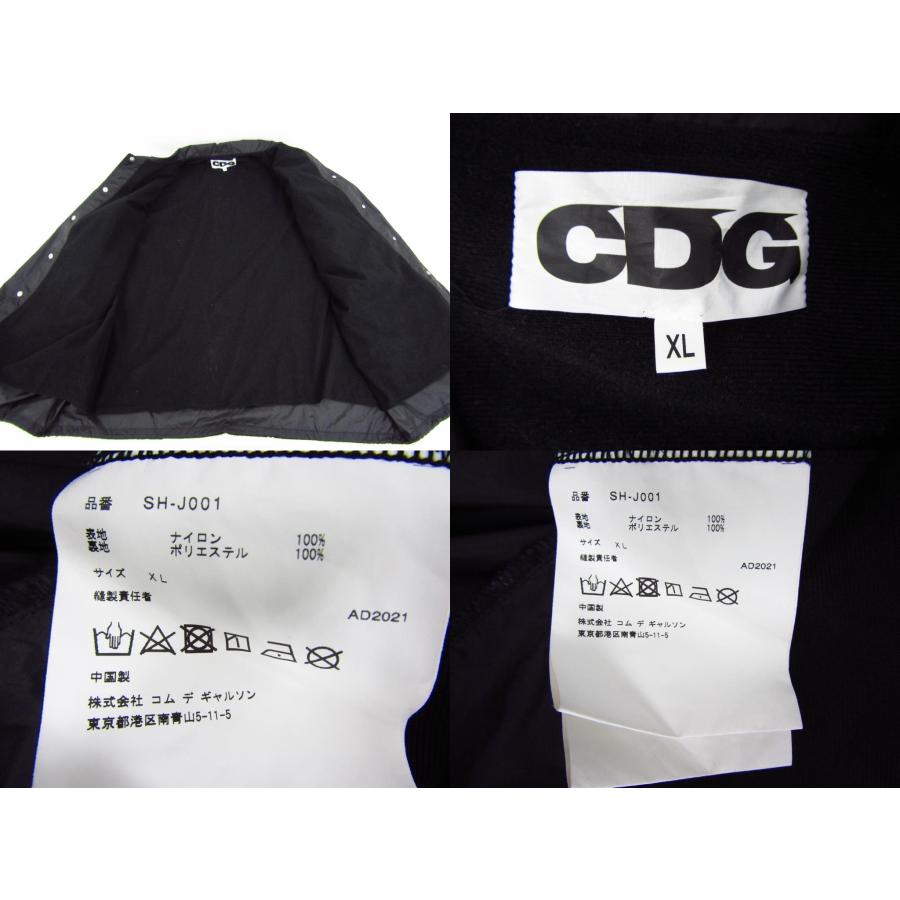 COMME des GARCONS CDG×STUSSY コムデギャルソン ステューシー コーチジャケット SH-J001 AD2021 XLサイズ メンズ ◆FG6960｜thrift-webshop｜07