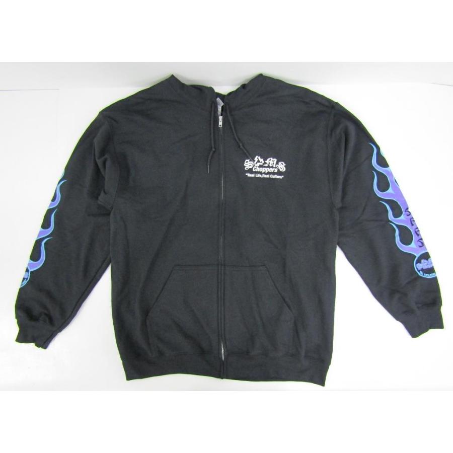 SAMS サムズ CHOPPERS SFFS ZIP HOODIE フーディー パーカー Lサイズ  