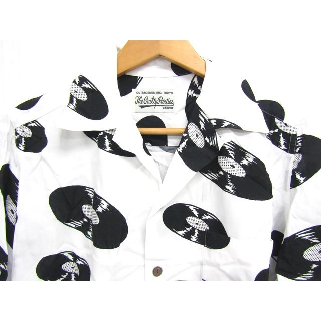 WACKO MARIA ワコマリア RECORD S/S HAWAIIAN SHIRT レコード WACKO MARIA ワコマリア RECORD S/S HAWAIIAN SHIRT レコード
