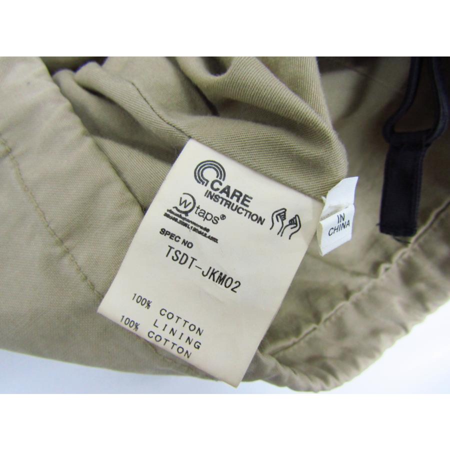 WTAPS ダブルタップス M-65 ミリタリージャケット TSDT-JKM02 WTAPS ダブルタップス M-65 ミリタリージャケット TSDT-JKM02