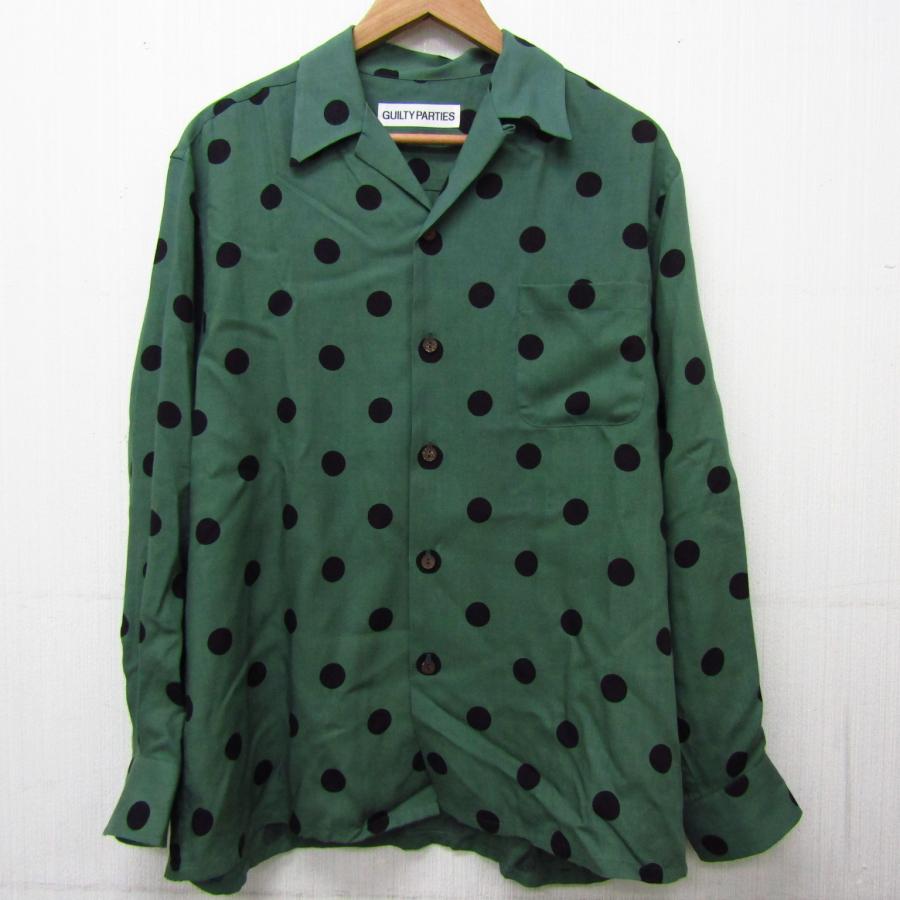 WACKO MARIA DOTS OPENシルク ドット アロハシャツ WACKO MARIA（ワコマリア） DOTS OPEN COLLAR SHIRT ドット オープン