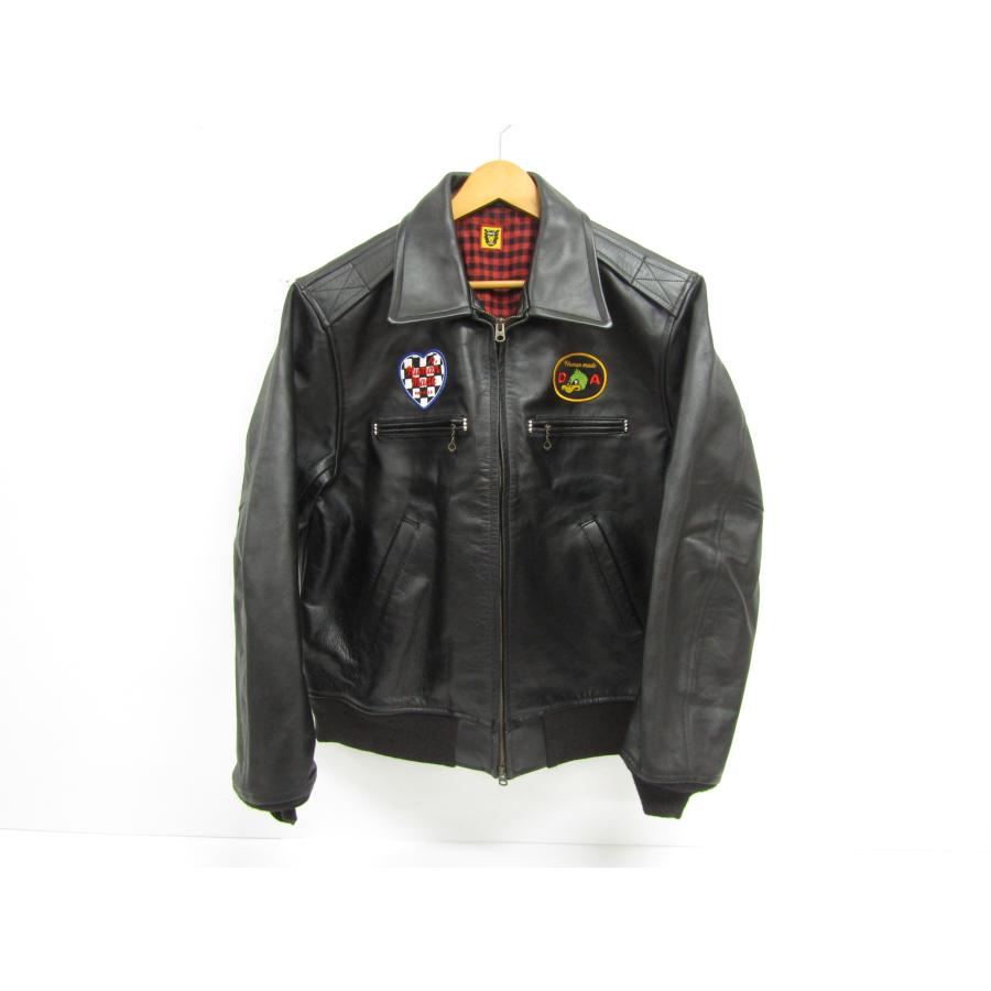 Human Made ヒューマンメイ LEATHER JACKET レザージャケット