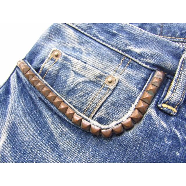 HYSTERIC GLAMOUR ヒステリックグラマー 音符プリント デニム HYSTERIC GLAMOUR ヒステリックグラマー 音符プリント デニム