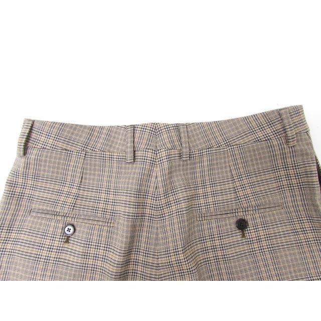CELINE セリーヌ チェック スラックス パンツ SIZE:40 ☆FG6205 CELINE セリーヌ チェック スラックス パンツ SIZE:40 ☆FG6205