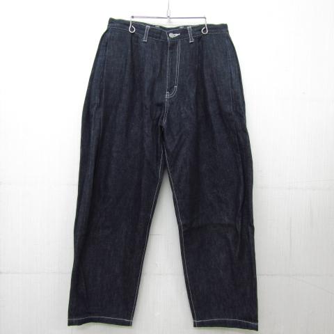 ☆美品イールEELボトムズBottomsモールスキンタックパンツMコヨーテ