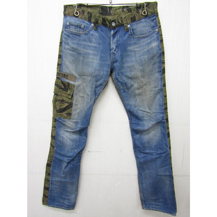 HYSTERIC GLAMOUR ヒステリックグラマー デニムパンツ 迷彩 HYSTERIC GLAMOUR ヒステリックグラマー デニムパンツ 迷彩