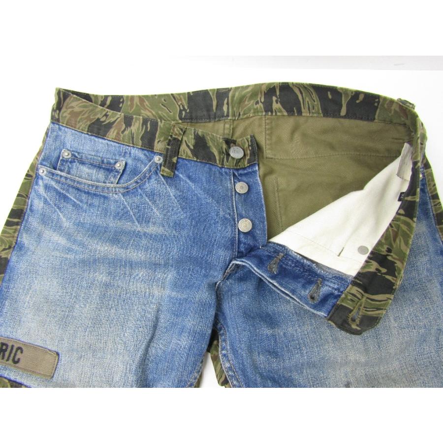 HYSTERIC GLAMOUR ヒステリックグラマー デニムパンツ 迷彩 HYSTERIC GLAMOUR ヒステリックグラマー デニムパンツ 迷彩