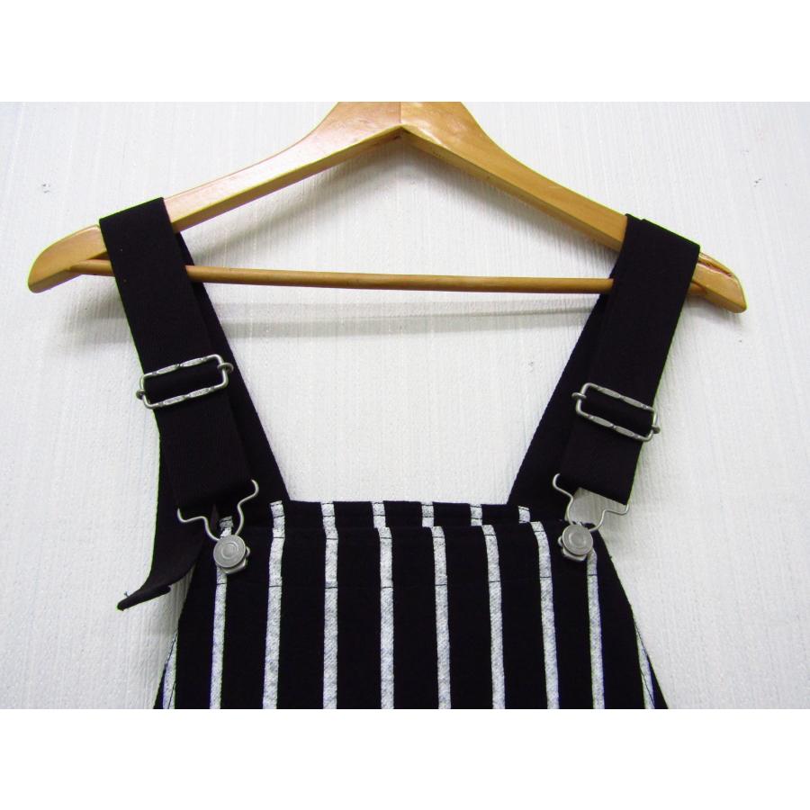 Black Weirdos BLACKWEIRDOS ブラックウィドウ Stripe Overalls Black Weirdos BLACKWEIRDOS ブラックウィドウ Stripe Overalls