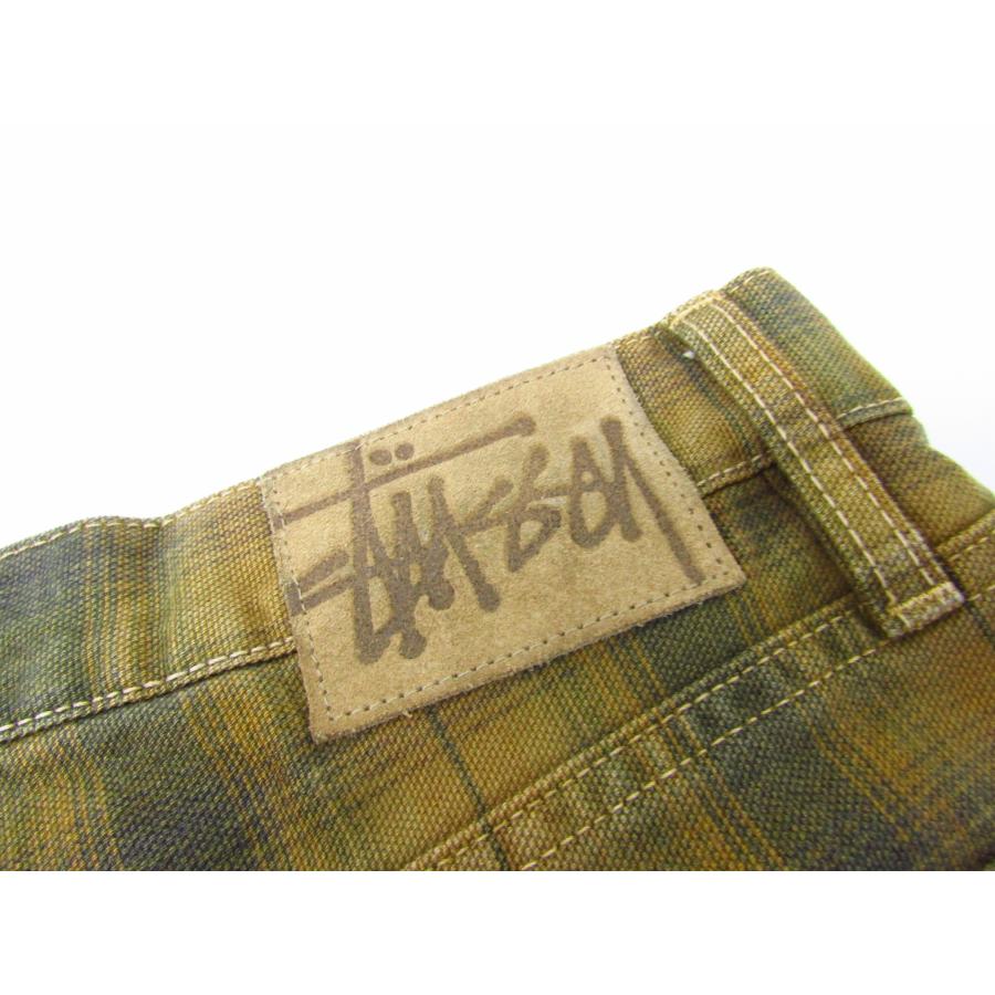 STUSSY ステューシー 24SS BIG OL' SHORT CANVAS PLAID ビッグ STUSSY ステューシー 24SS BIG OL' SHORT CANVAS PLAID ビッグ