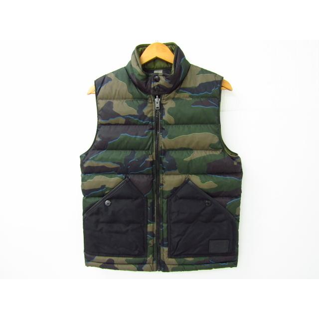 ♡美品DANTON ダウンキルティングベスト オリーブカーキ 超美品！DANTON キルティングダウンベスト 36サイズ オリーブ DANTON