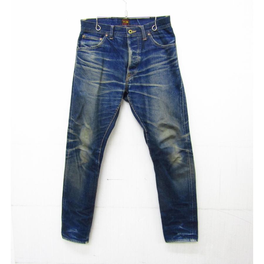 TCB JEANS ティーシービージーンズ CATBOY ヘアオンハイド デニム 