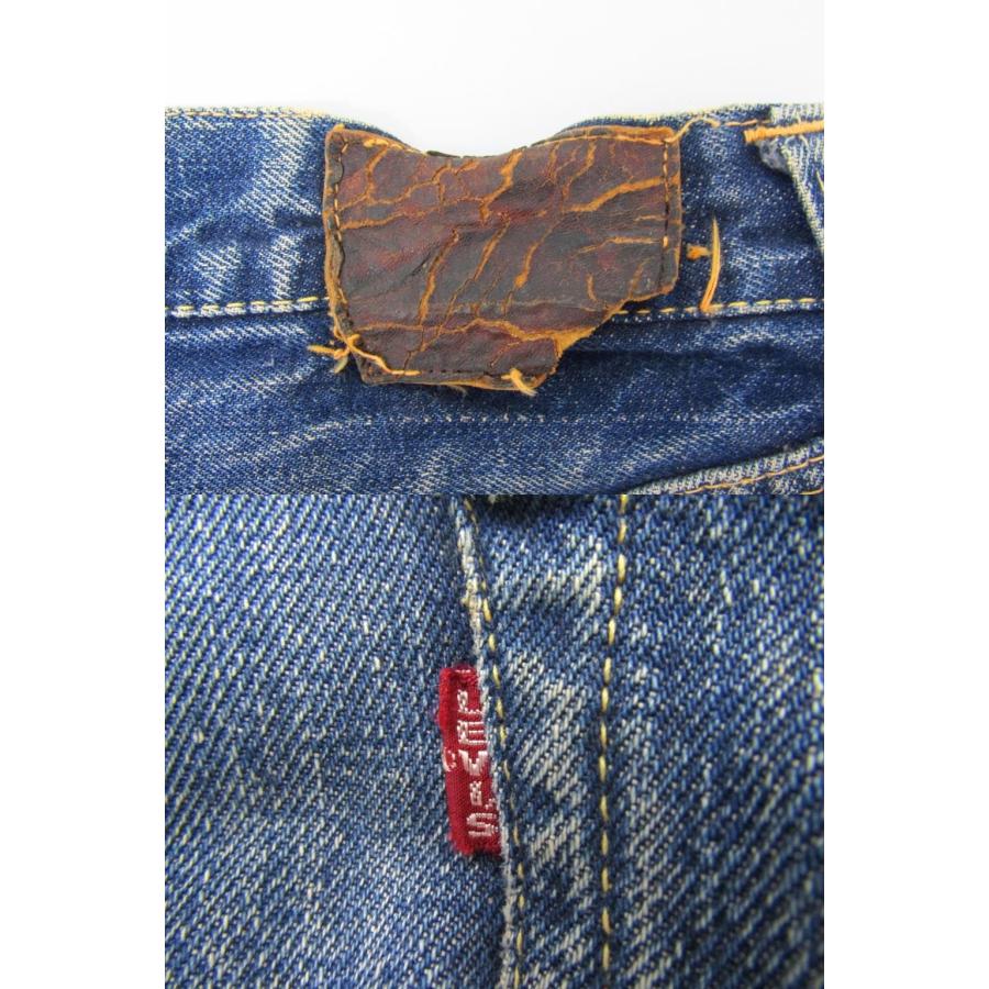 Levi's リーバイス 50S 501XX BIG E 両面均等V 革パッチ Levi's リーバイス 50S 501XX BIG E 両面均等V 革パッチ