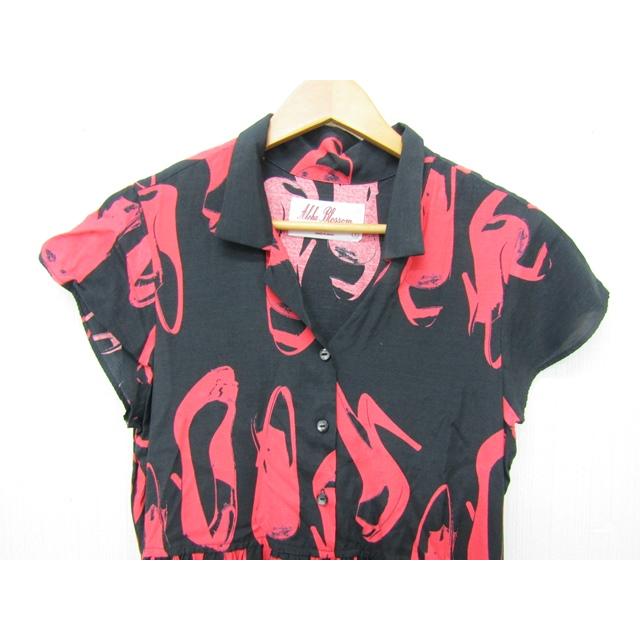 Aloha Blossom 半袖ひざ丈ワンピース size1 Aloha Blossom 半袖ひざ丈ワンピース size1