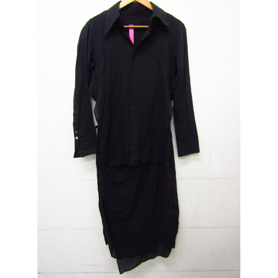 Y's（ワイズ） ロングシャツ ワンピース ドレス YT-D40-031 サイズ：1