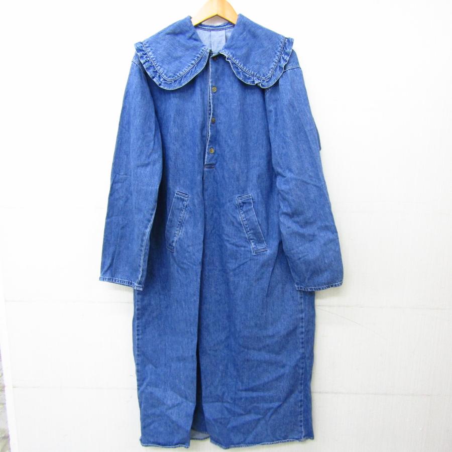 HOLIDAY ホリデイ DENIM PURITAN COLLAR DRESS デニムピューリタン