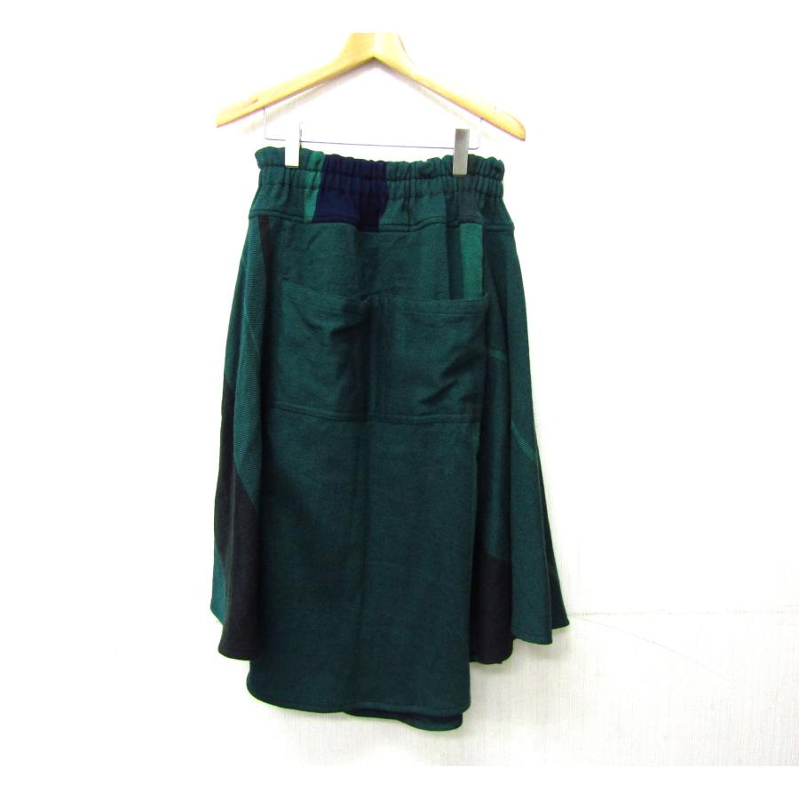 玉木新雌　タマキニイメ　 ウール チョタンスカート tamaki niime タマキ ニイメ chotan skirt チョタンスカート