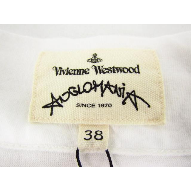 Vivienne Westwood ANGLOMANIA ヴィヴィアンウエストウッド アングロマニア フラワープリント 変形カットソー Tシャツ  SIZE:38♪FL643