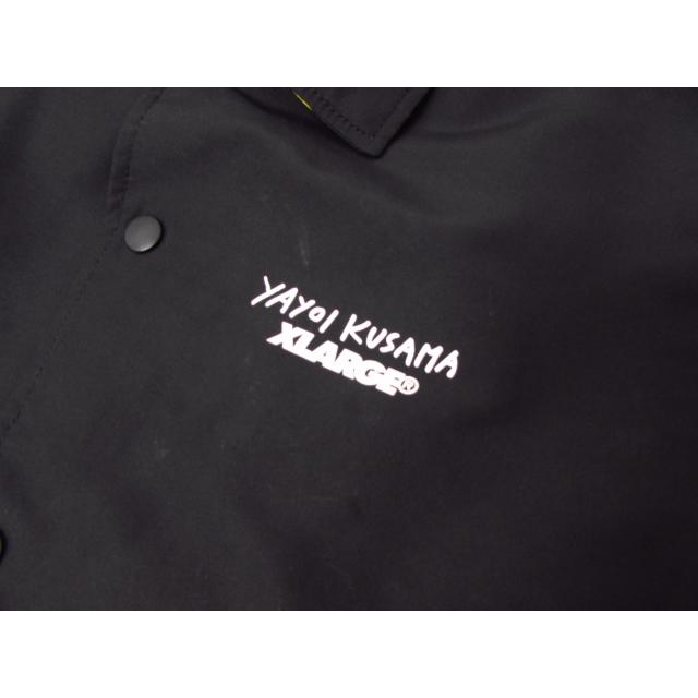 【値下げ】X-girl 草間彌生コラボ　コーチジャケット XLARGE × X-girl YAYOI KUSAMA 草間彌生 LOVE FOREVER COACHES
