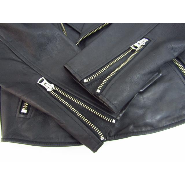 JEANASIS ジーナシス ダブルライダース レザー ジャケット 牛革