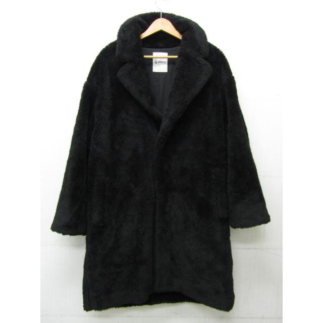 ＆ ellecy アンド・エルシー ロングコート ボアコート Mサイズ  