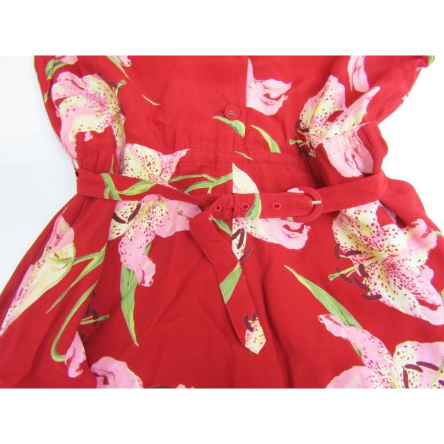 INGEBORG インゲボルグ ワンピース 花柄 半袖 ⊥FL837 INGEBORG インゲボルグ ワンピース 花柄 半袖 ⊥FL837