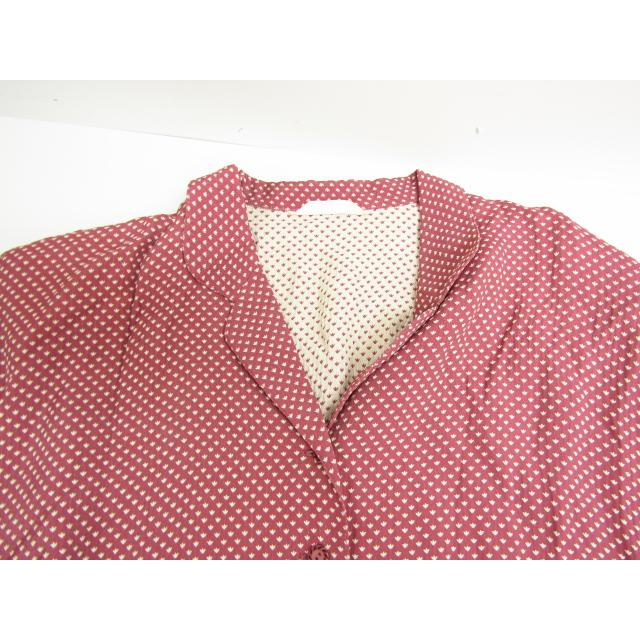 PINK HOUSE ピンクハウス ワンピース 総柄 半袖 ⊥FL849｜thrift-webshop｜03