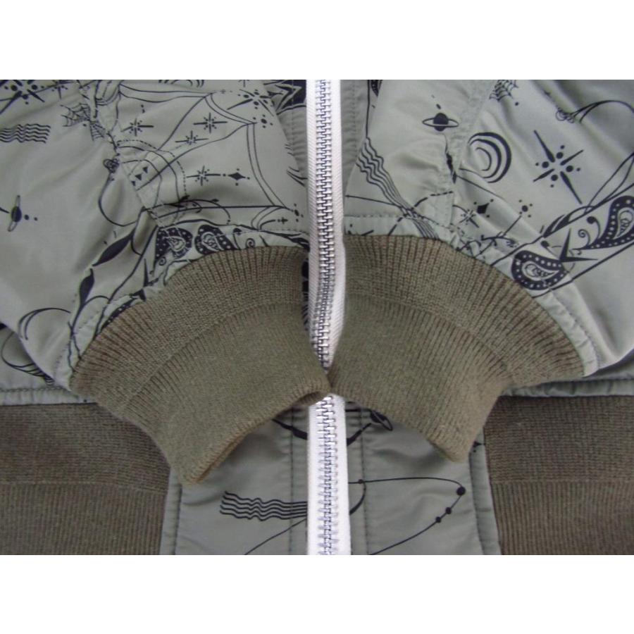 sacai × Dr.Woo サカイ×ドクターウー BANDANA PRINT MA-1 sacai × Dr.Woo サカイ×ドクターウー BANDANA PRINT MA-1
