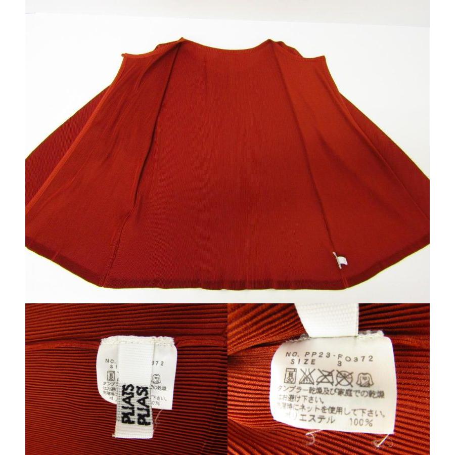 PLEATS PLEASE プリーツプリーズ クルーネックカーディガン PP23-FO372 ISSEI MIYAKE サイズ：3 レディース ◆FL960 PLEATS PLEASE ISSEY MIYAKE プリーツプリーズ クルーネック
