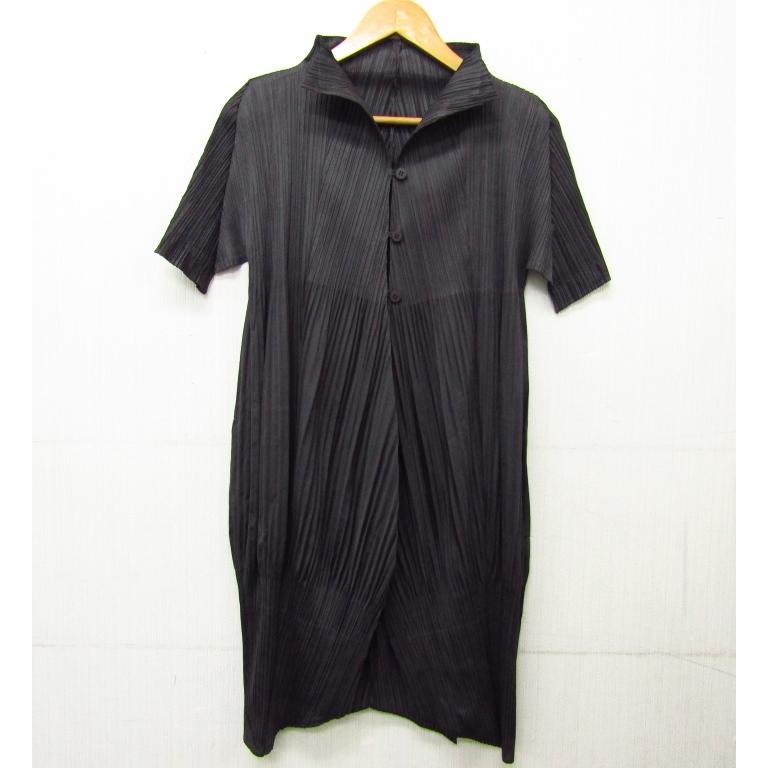 【極美品】PLEATS PLEASE バイアスプリーツウエストコードワンピース PLEATS PLEASE ISSEY MIYAKE プリーツプリーズ ワンピースコート