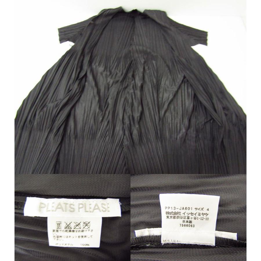 プリーツ・プリーズ　ワンピース　コート PLEATS PLEASE ISSEY MIYAKE - 美品 プリーツプリーズ