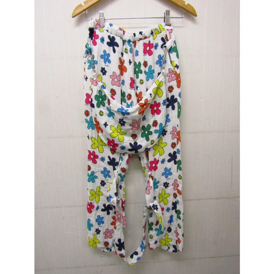irojikake イロジカケ　フラワーパンツ　ポーチ付き　M irojikake イロジカケ FLOWER BONDAGE PANTS ボンテージパンツ サイズ