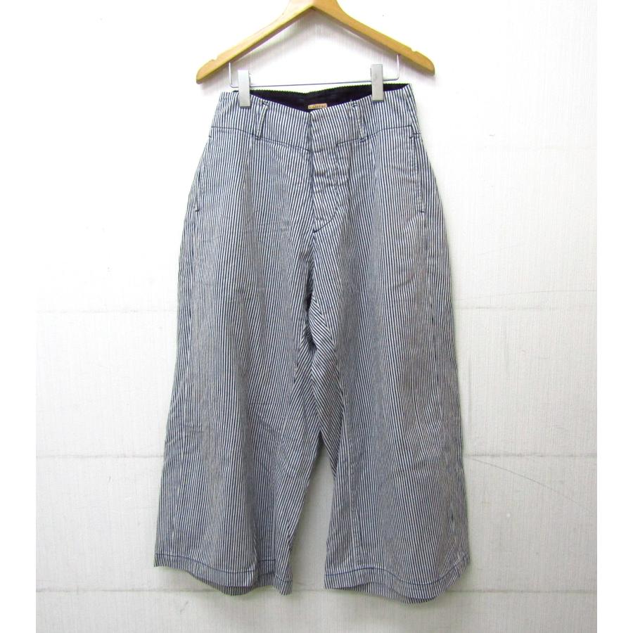KAPITAL キャピタル ワイドパンツ ヒッコリー☆FL1242 : スリフト  