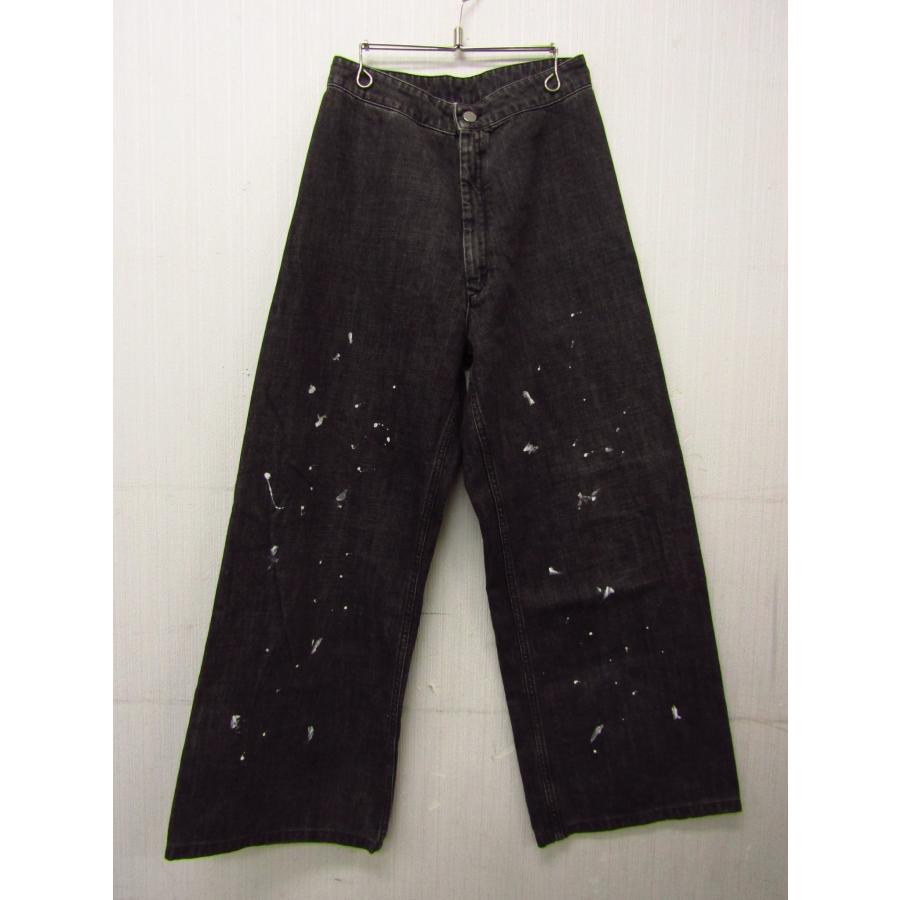 MM6 MAISON MARGIELA メゾンマルジェラ デニムパンツ ワイド ペンキ 