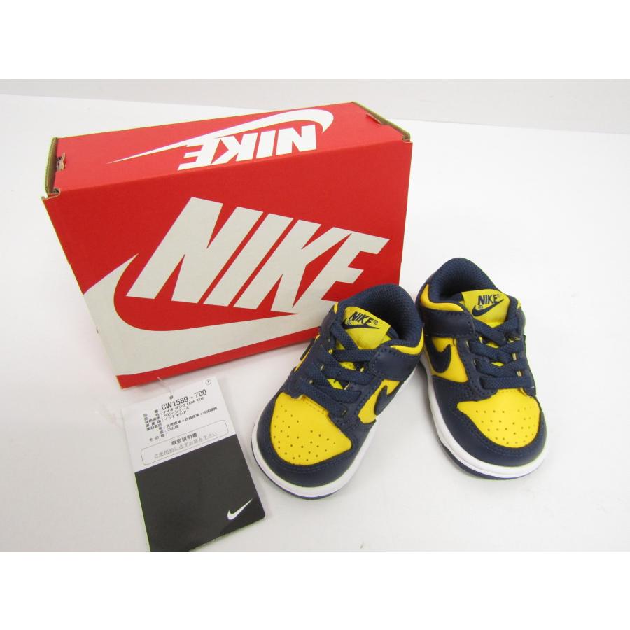 NIKE（ナイキ） DUNK LOW （TDE） MICHIGAN CW1589-700 ベビー 
