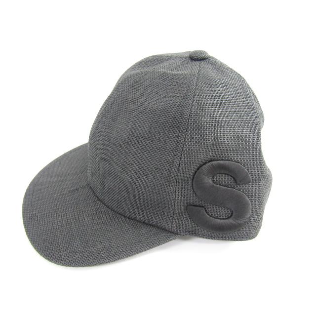 Sacai サカイ ペーパークロスキャップ サイドロゴ Sロゴ 21-0204S 帽子