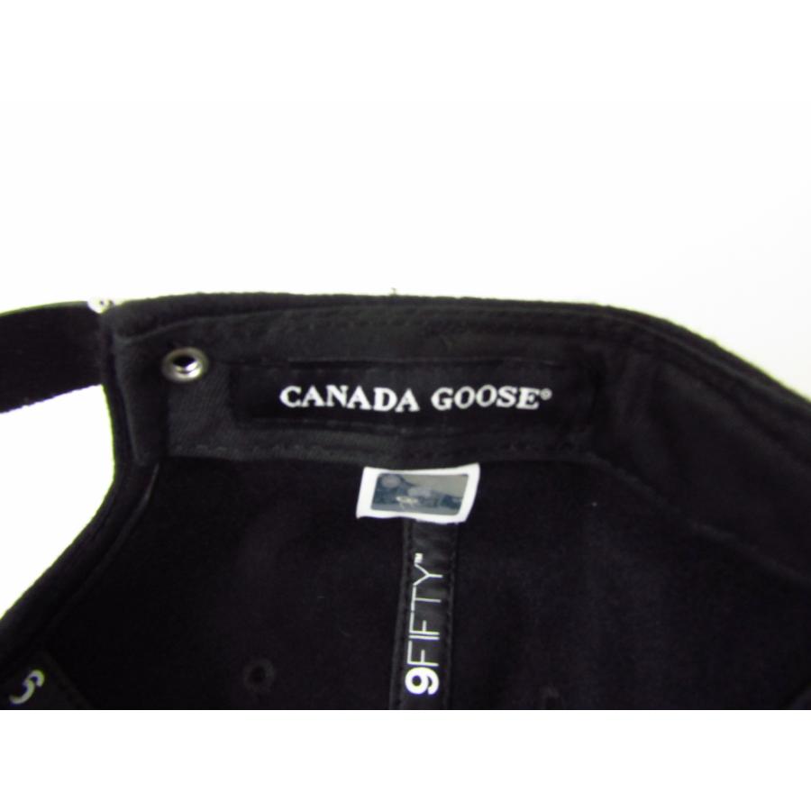 NEWERA × CANADA GOOSE ニューエラ カナダグース MELTON WOOL CAP 5326M タグ付き ブラック 帽子 ハット ⊥CA847｜thrift-webshop｜07