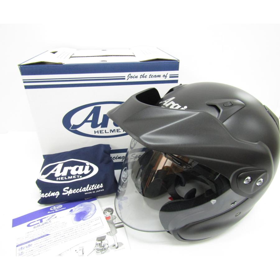ARAI アライ CT-Z フラット黒 2025年製 サイズ：61-62cm☆CA1053