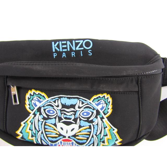 KENZO ケンゾー タイガー刺繍 ボディバッグ ウエストポーチ KENZO ケンゾー タイガー刺繍 ボディバッグ ウエストポーチ