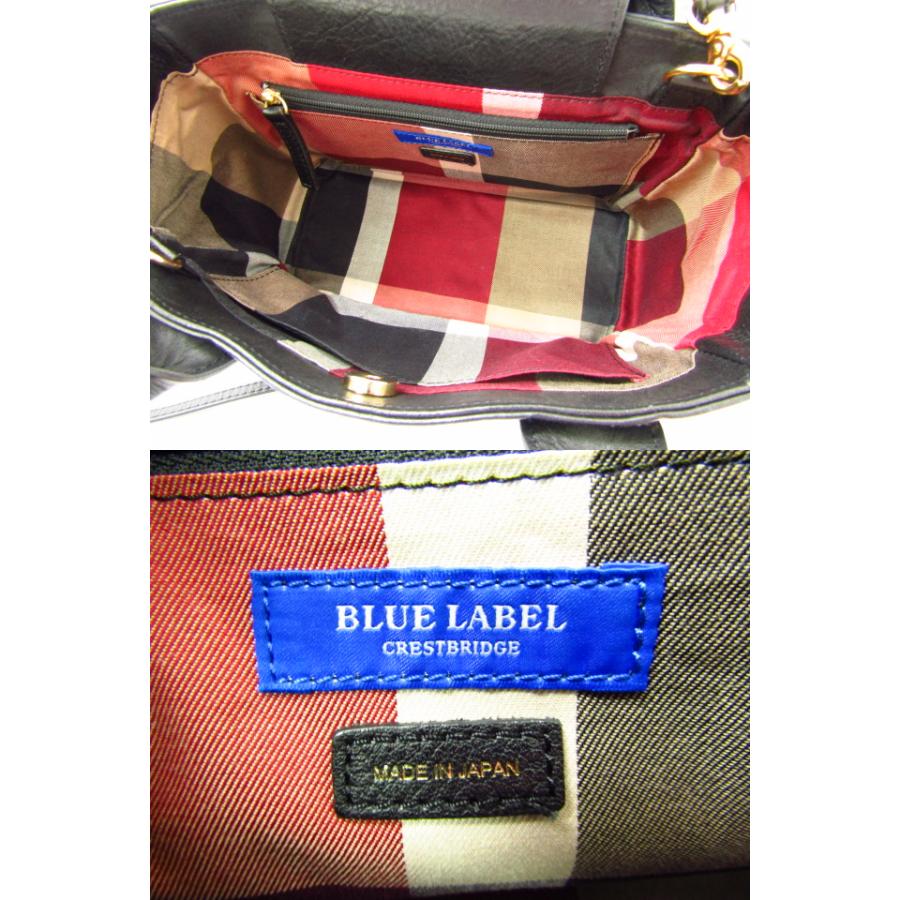 BLUE LABEL CRESTBRIDGE ブルーレーベル クレストブリッジ レザー2way
